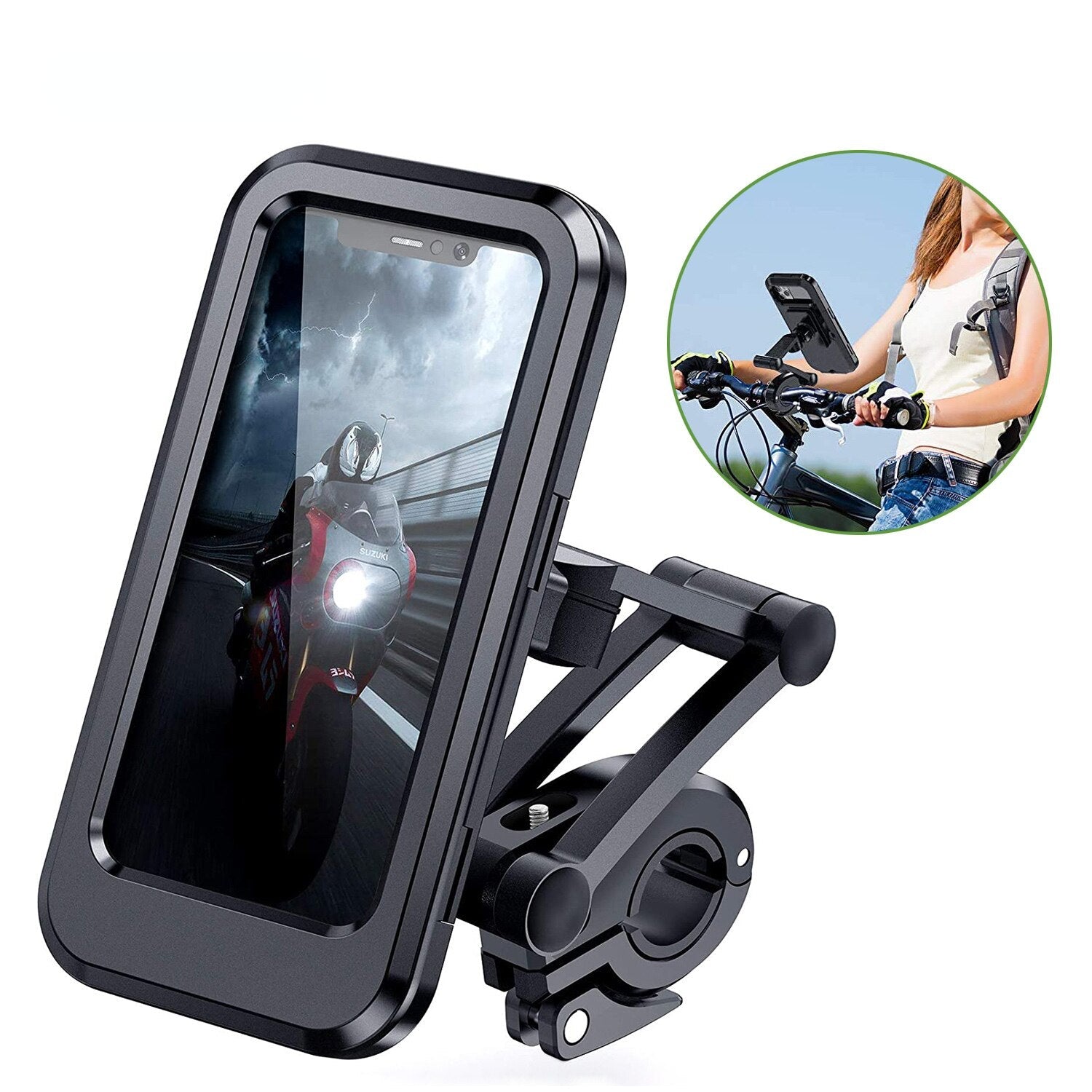 Support de téléphone étanche pour vélo