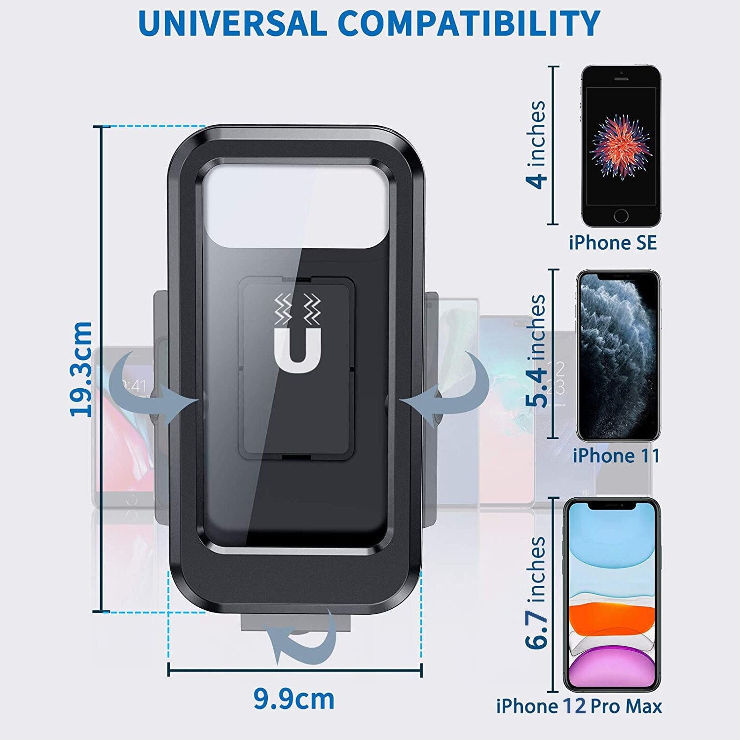 Support de téléphone étanche pour vélo