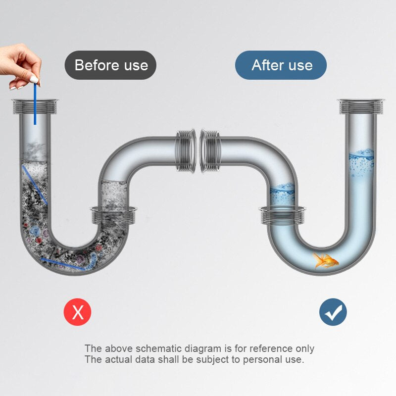 Déboucheur de drain en bâton | Offre 1+1