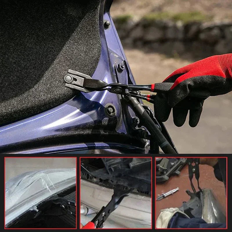 Pince à clip pour rivets