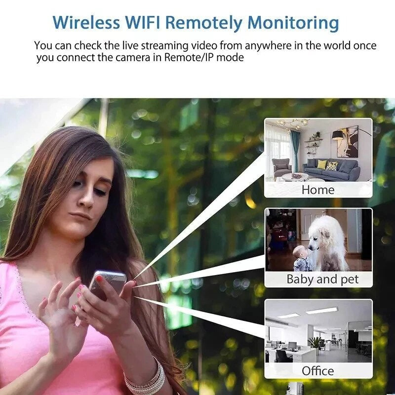 Caméra Wi-Fi ultra mini