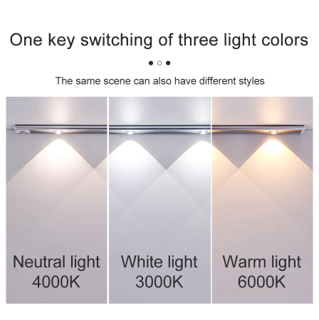 Lumière LED à capteur sans fil