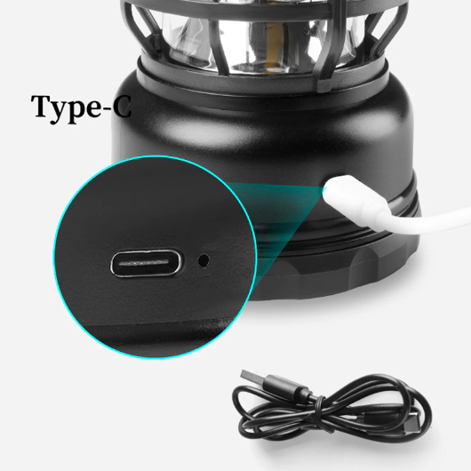 Lumière intelligente rétro | Rechargeable